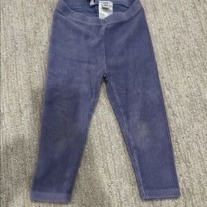 Janie and Jack Kids Ribbed Leggings in Lilac